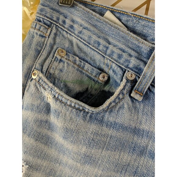 Rag & Bone Women's Boyfriend Relaxed Distressed Jeans In Moss Size 26 READ - Picture 8 of 11